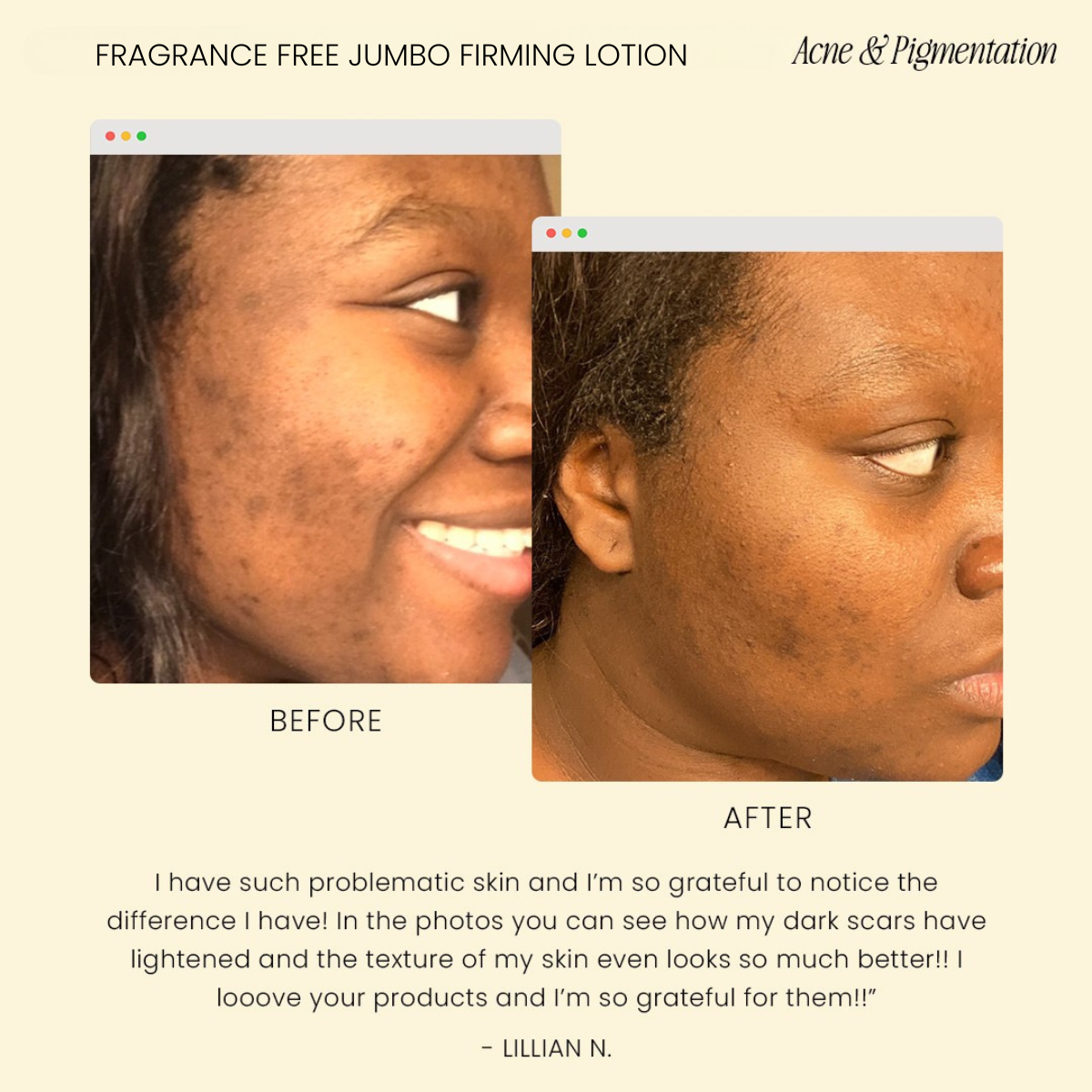 Fragrance Free Jumbo Firming Lotion