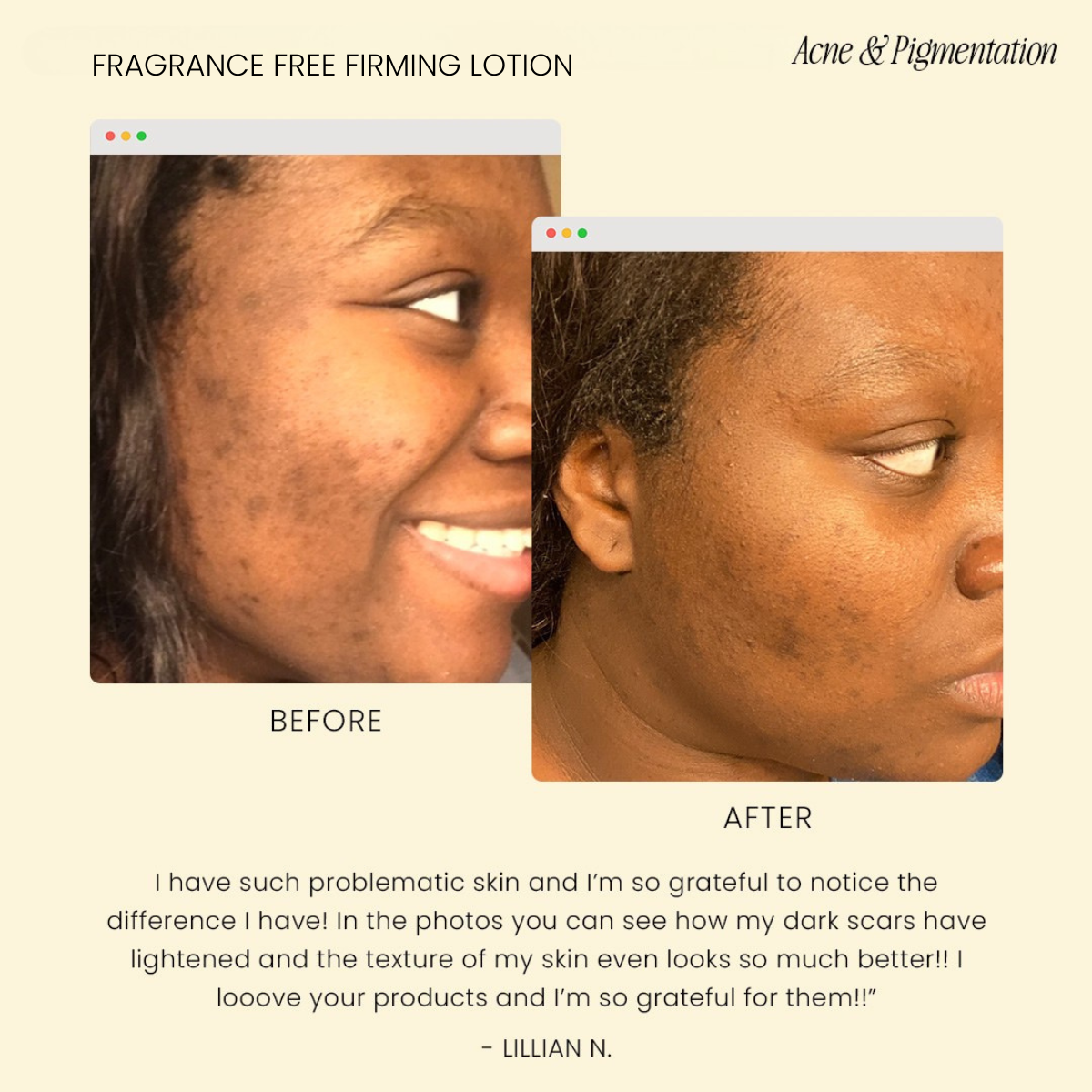 Fragrance Free Firming Lotion