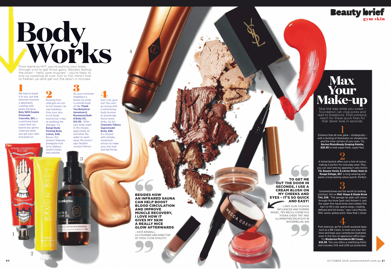 Womens Health - September feature
