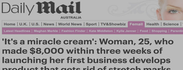 Daily Mail: It's a miracle cream