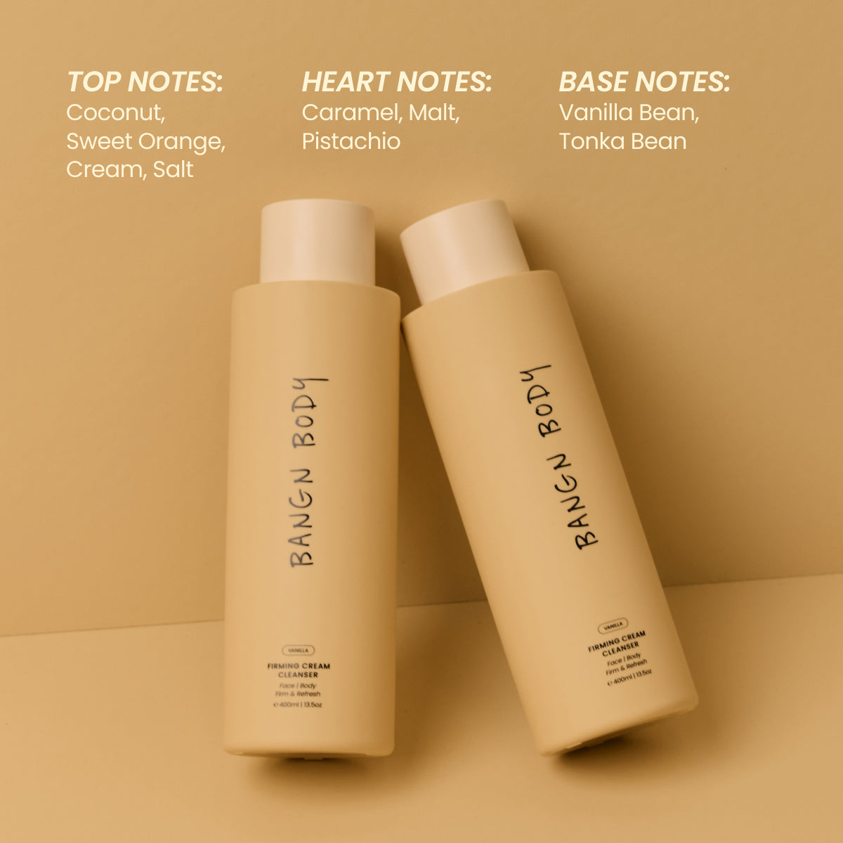 Vanilla Firming Cream Cleanser