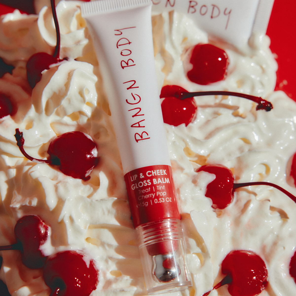 Lip & Cheek Gloss Balm - Cherry Pop
