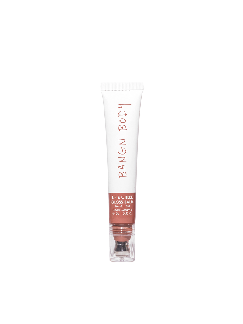Lip & Cheek Gloss Balm - Choc Caramel