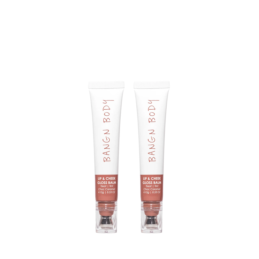 Lip & Cheek Gloss Balm - Choc Caramel