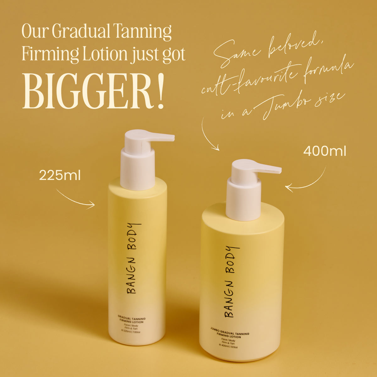 Jumbo Gradual Tanning Firming Lotion