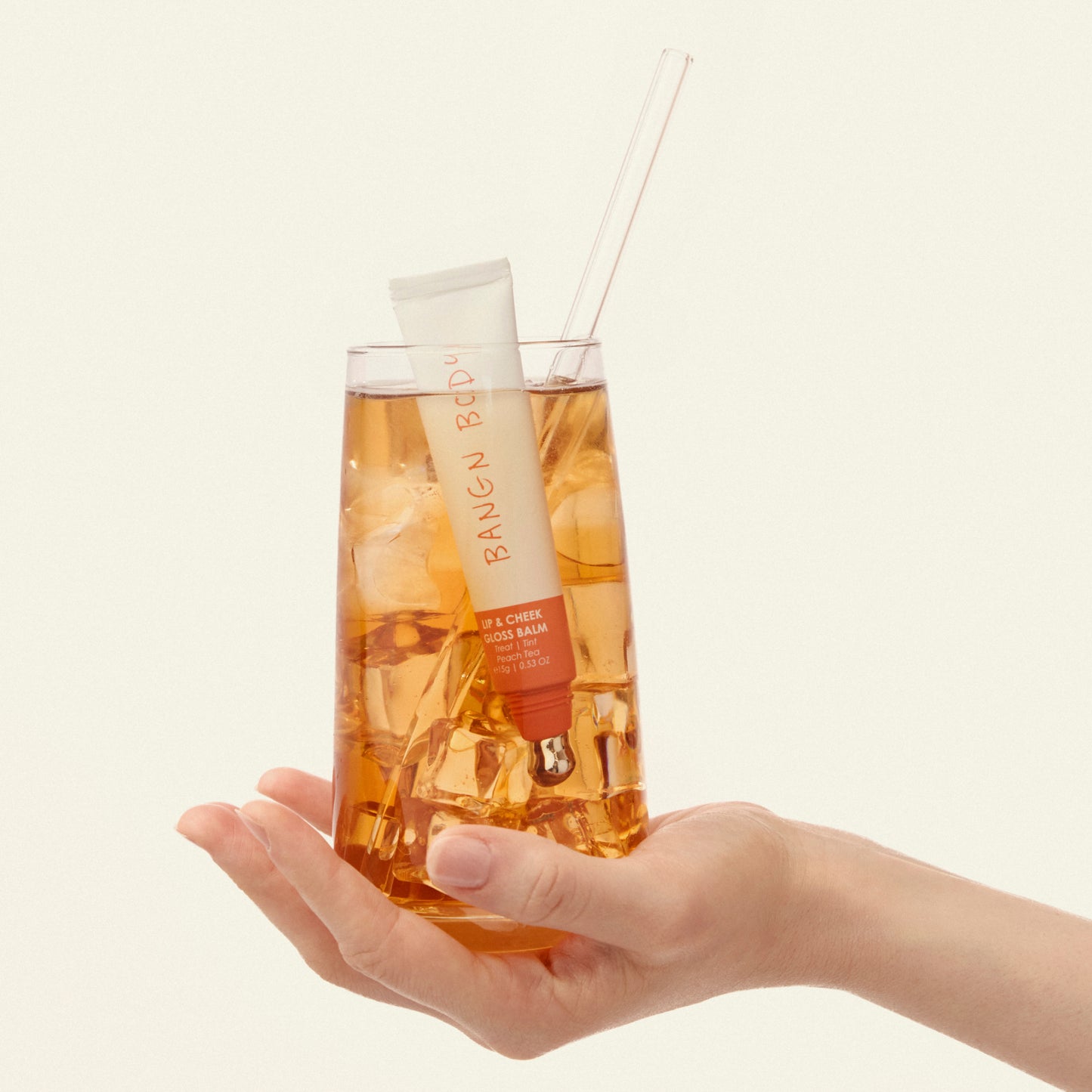 Lip & Cheek Gloss Balm - Peach Tea