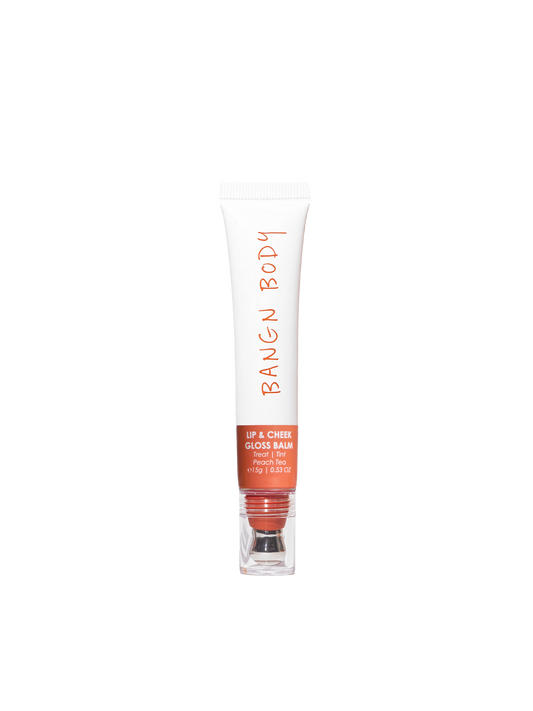 Lip & Cheek Gloss Balm - Peach Tea