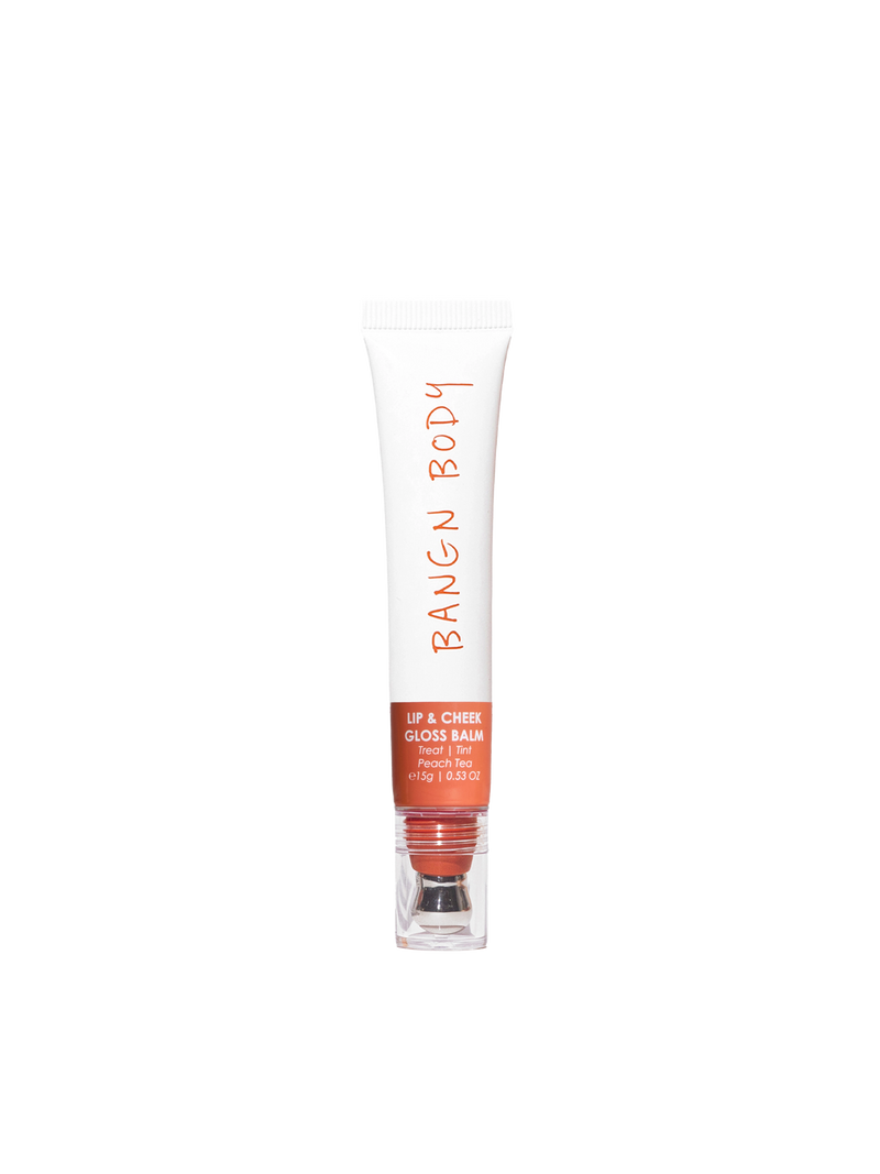 Lip & Cheek Gloss Balm - Peach Tea