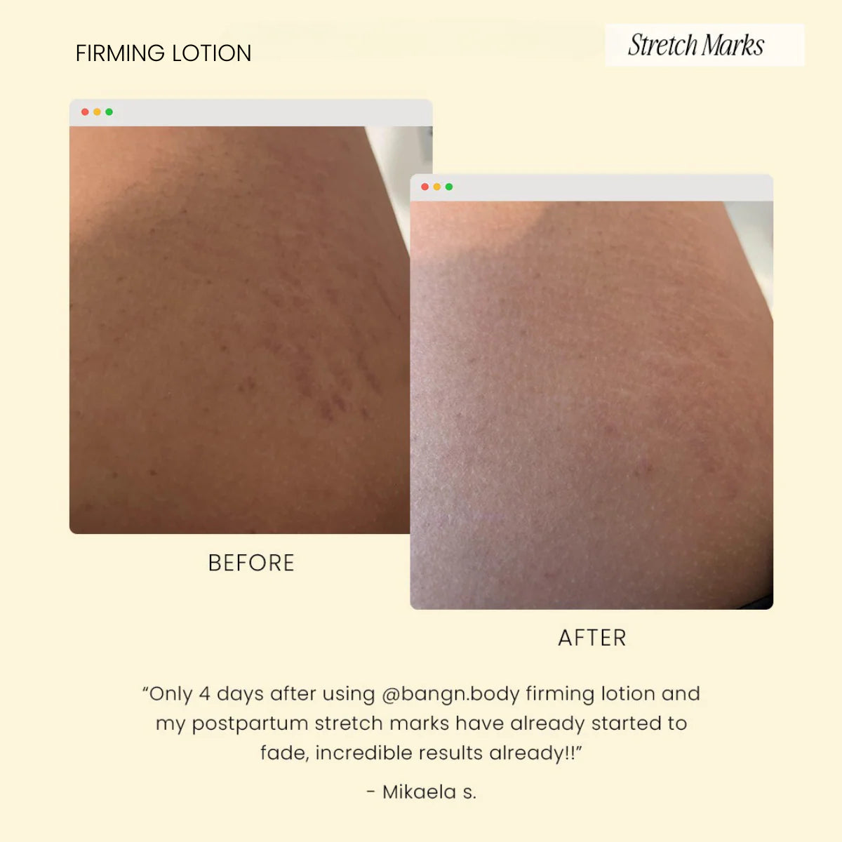 Vanilla Firming Lotion